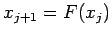 $\displaystyle x_{j+1}=F(x_j)$