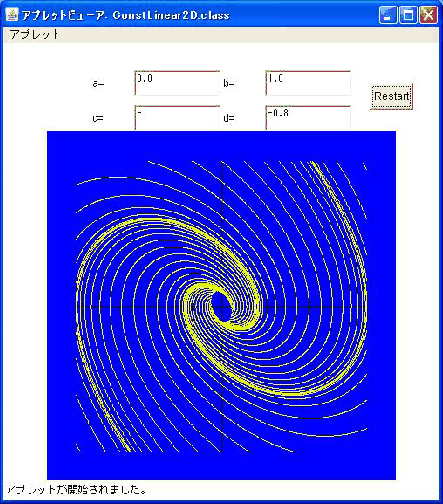 \includegraphics[scale=0.5]{ode_figure/ConstLinear2D.eps}