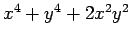 $x^4+y^4+2x^2y^2$